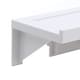 image 3 of Living and Home Self-Adhesive Waterproof Shower Shelf Rack for Bathroom, White