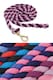 image 2 of Shires Two Toned Headcollar Lead Rope | Purple | Colour: Purple/Lilac
Size: One Size