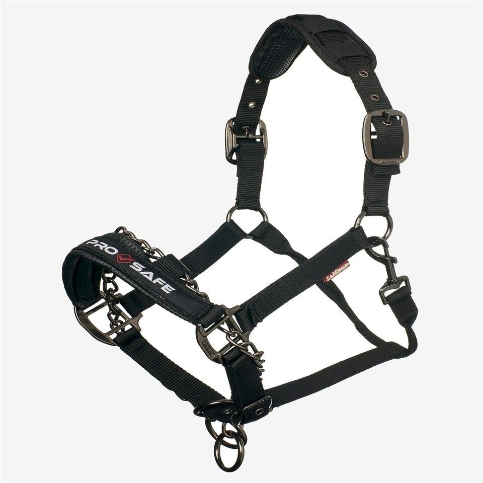 image 1 of LeMieux ProSafe Headcollar Black | Full