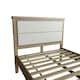 image 4 of Holcombe Solid Wood King Size Bed Frame Wooden Slats Bedroom Smoked Oak