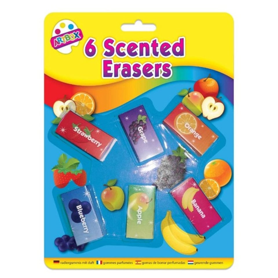 image 1 of Artbox Scented Novelty Eraser (Pack of 6)