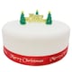 image 2 of Anniversary House Mini Christmas Tree Cake Toppers & Gold Merry Christmas Motto