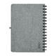 image 2 of MidOcean Strata A5 Notebook - Grey - 1.5cm x 14.7cm x 21cm