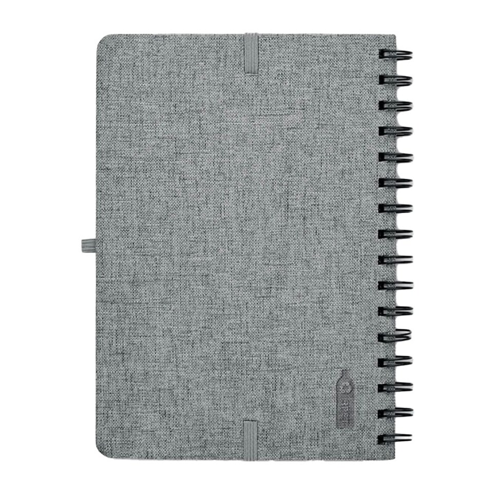 image 1 of MidOcean Strata A5 Notebook - Grey - 1.5cm x 14.7cm x 21cm