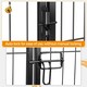 image 5 of Yaheetech 6 Metal Dog Playpen Panels, 80 × 80 cm Black