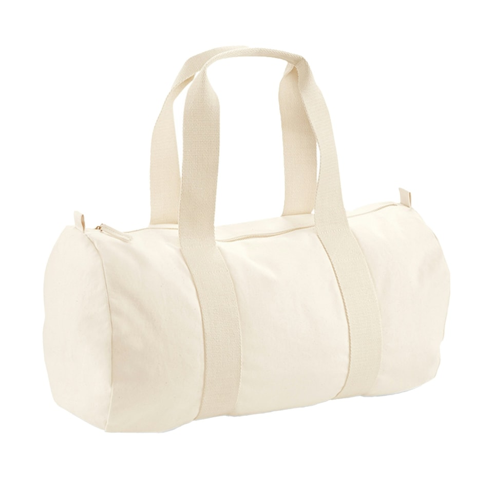 image 1 of Westford Mill EarthAware Organic Barrel Bag - Natural - One Size Cream | One Size
