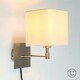 image 3 of ValueLights Sheldon Silver Indoor Wall Light and E14 Golfball LED 4W Warm White 3000K Bulb Chrome