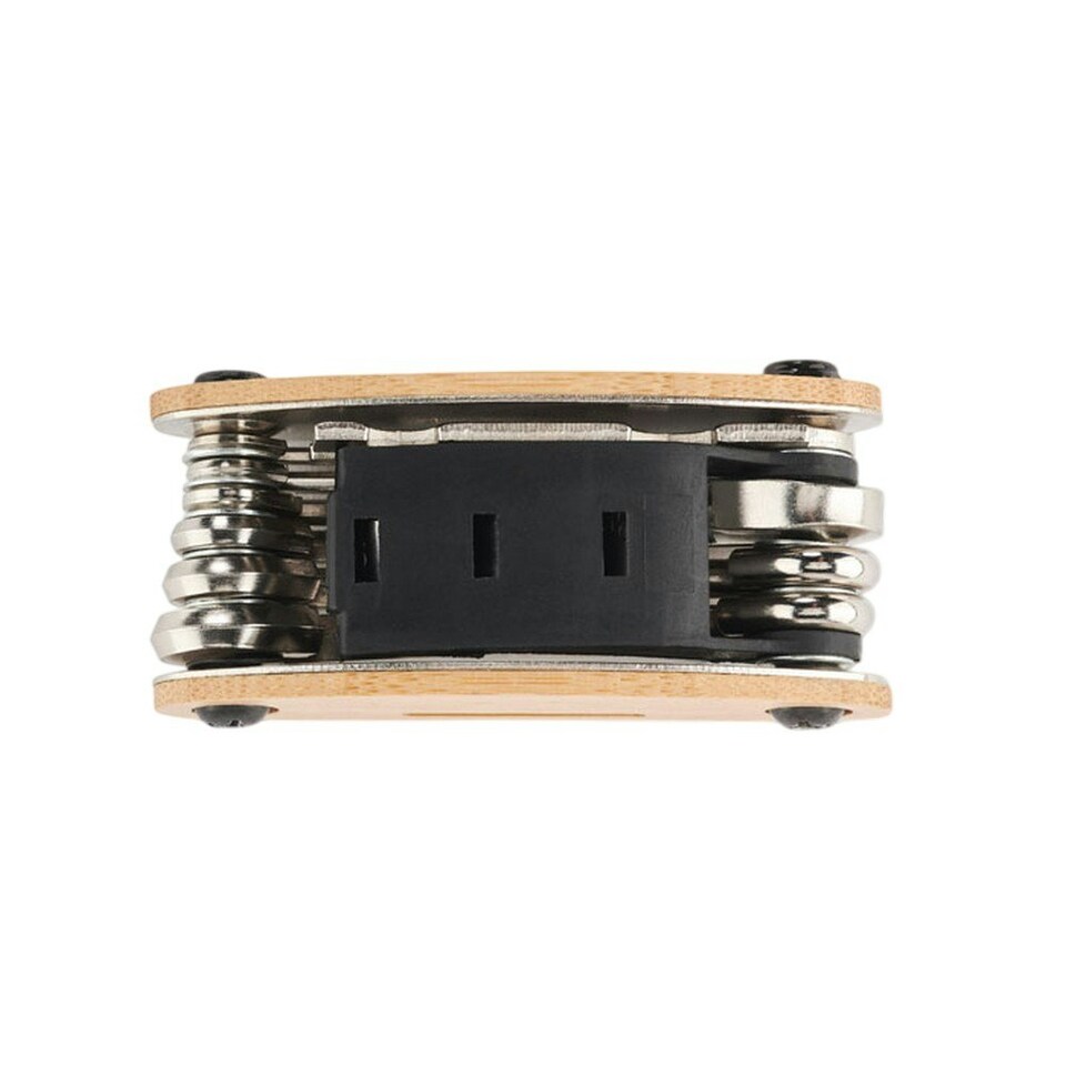 image 1 of MidOcean Mano Bamboo Multi Tool - Wood - One Size