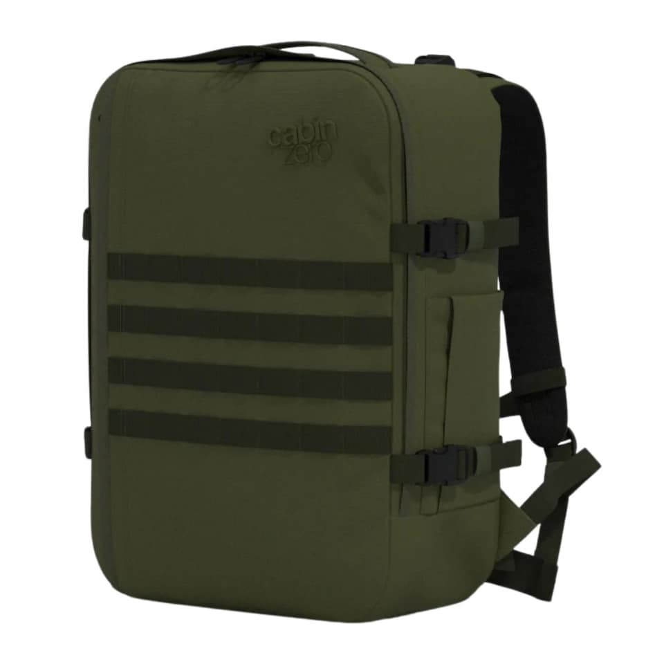 image 1 of CabinZero Military Backpack 44L, Lightweight Durable Carry-On Daypack | Green | Green