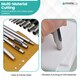 image 9 of 4.5mm Leather Hole Punch Cutter, Sharp Edge Hollow Hole Punch for DIY