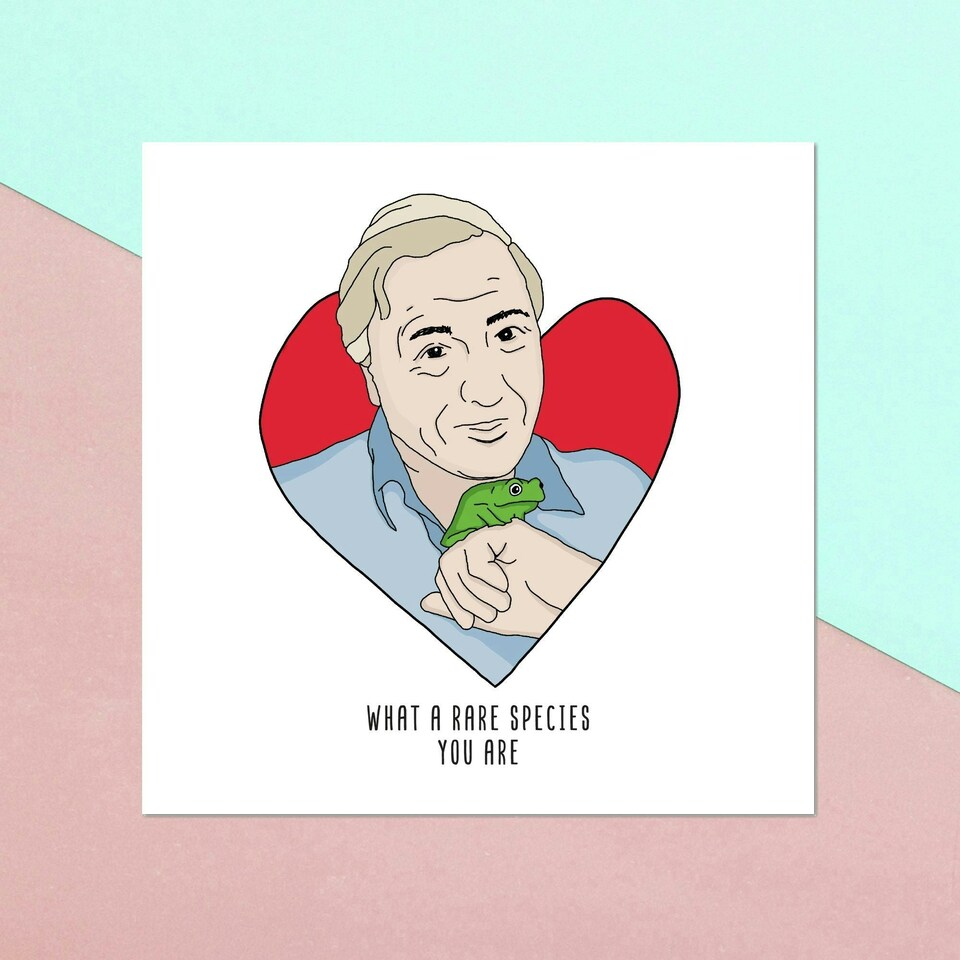 What A Rare Species You Are Square Greetings Card
