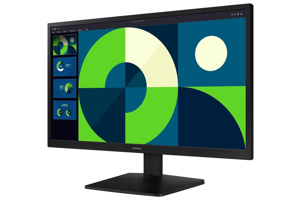 image 1 of Samsung S24D310EAU computer monitor 61 cm (24") 1920 x 1080 pixels Full HD LCD Black