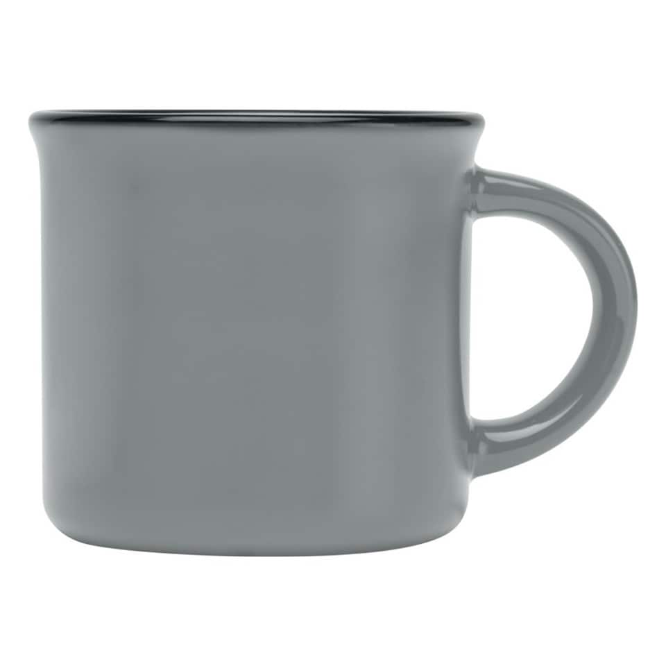 image 1 of Bari Ceramic 240ml Mug - Grey - One Size