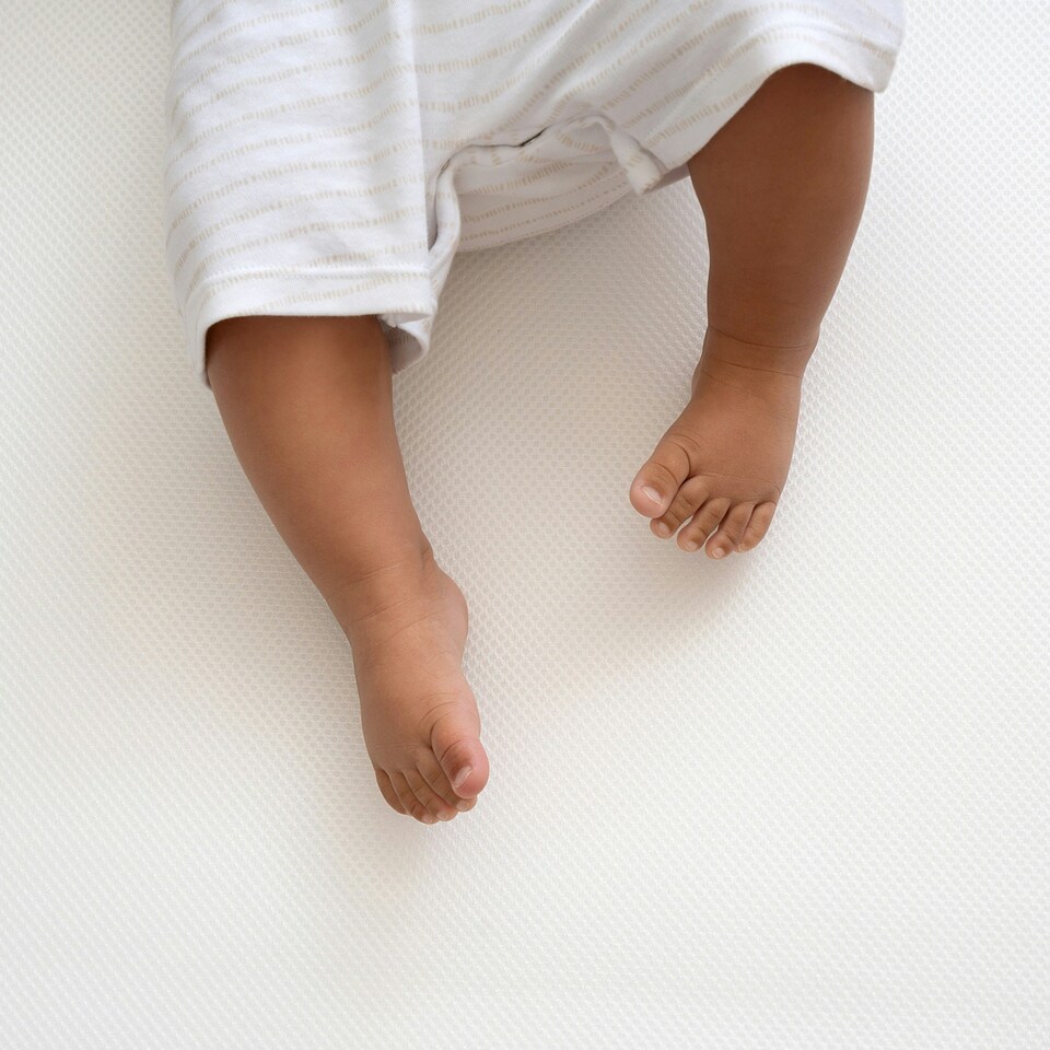 image 1 of Clair de Lune 3D Mesh Reversible Cot Bed Mattress