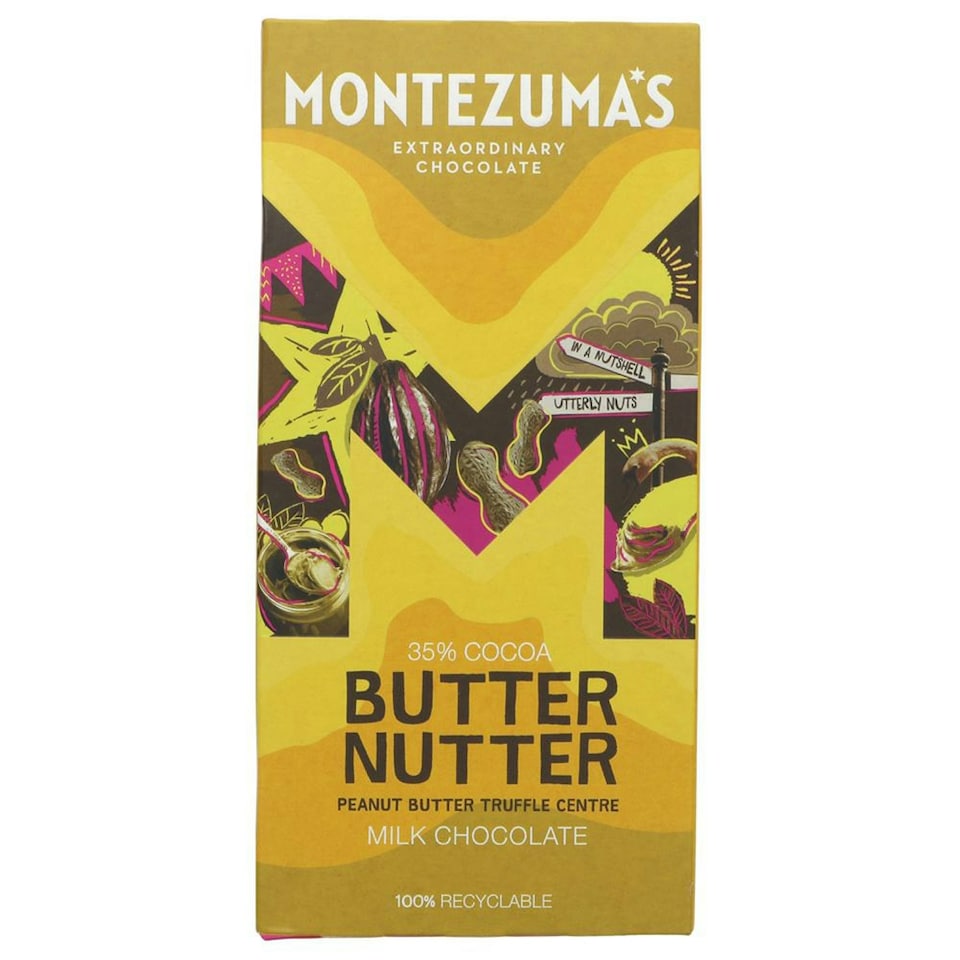 Butter Nutter Truffle 90g (Montezuma's)