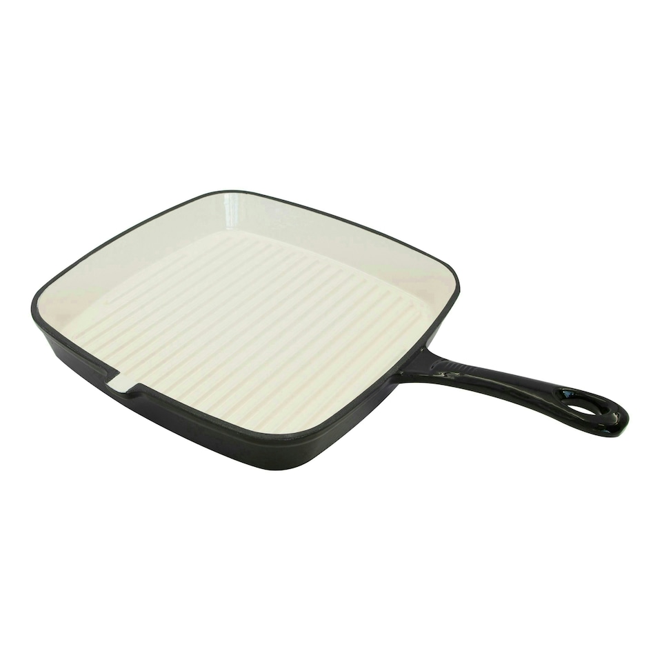 image 1 of Blackmoor 67589 24cm Black Cast Iron Griddle Pan