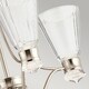 image 4 of Kichler Kayva Integrated LED Multi Arm Pendant Ceiling Light Polished Nickel, 3000K, IP44