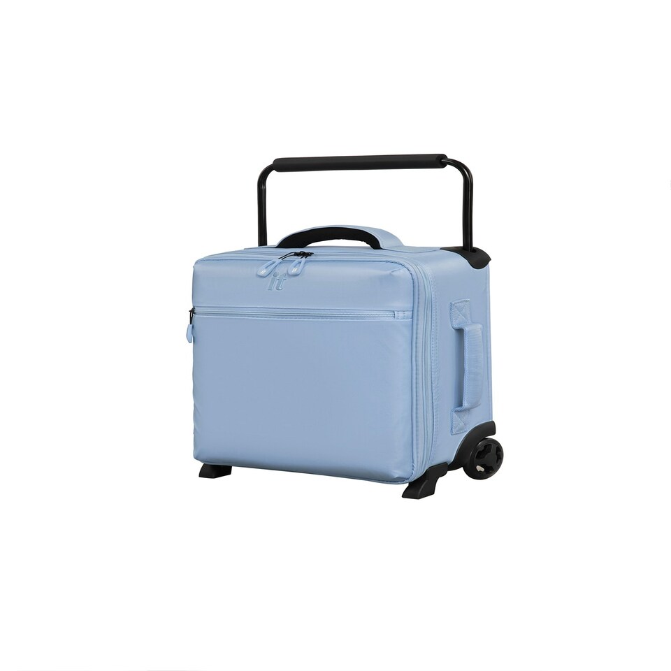 image 1 of IT Luggage Atmospheric Skyway Underseat Suitcase Blue | Cabin Bag