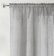 image 2 of Rhodes Silver Linen-Look Sheer Voile Panels – Pair 140 x 122cm (55x48")