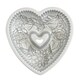 image 9 of Nordic Ware Toffee Floral Heart Cake Pan