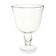 image 1 of Ambra Clear Glass Footed Bowl Clear