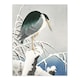 image 1 of Heron In Snow Vintage Bird Ukiyo E Japanese Wall Art Print Koson 18x24"