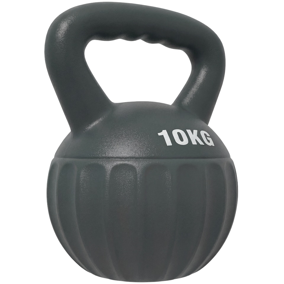 image 1 of SPORTNOW Kettlebell with Non-Slip Handle 10 kg Grey | Grey | Grey | 10
