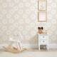 image 3 of Ditsy Daisy Wallpaper in Soft Peach Multi