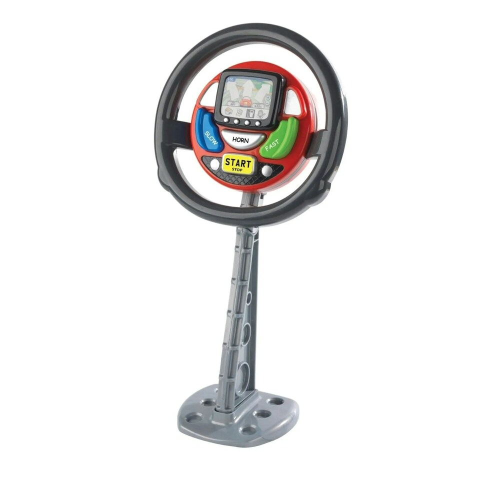image 1 of Casdon Sat Nav Steering Wheel