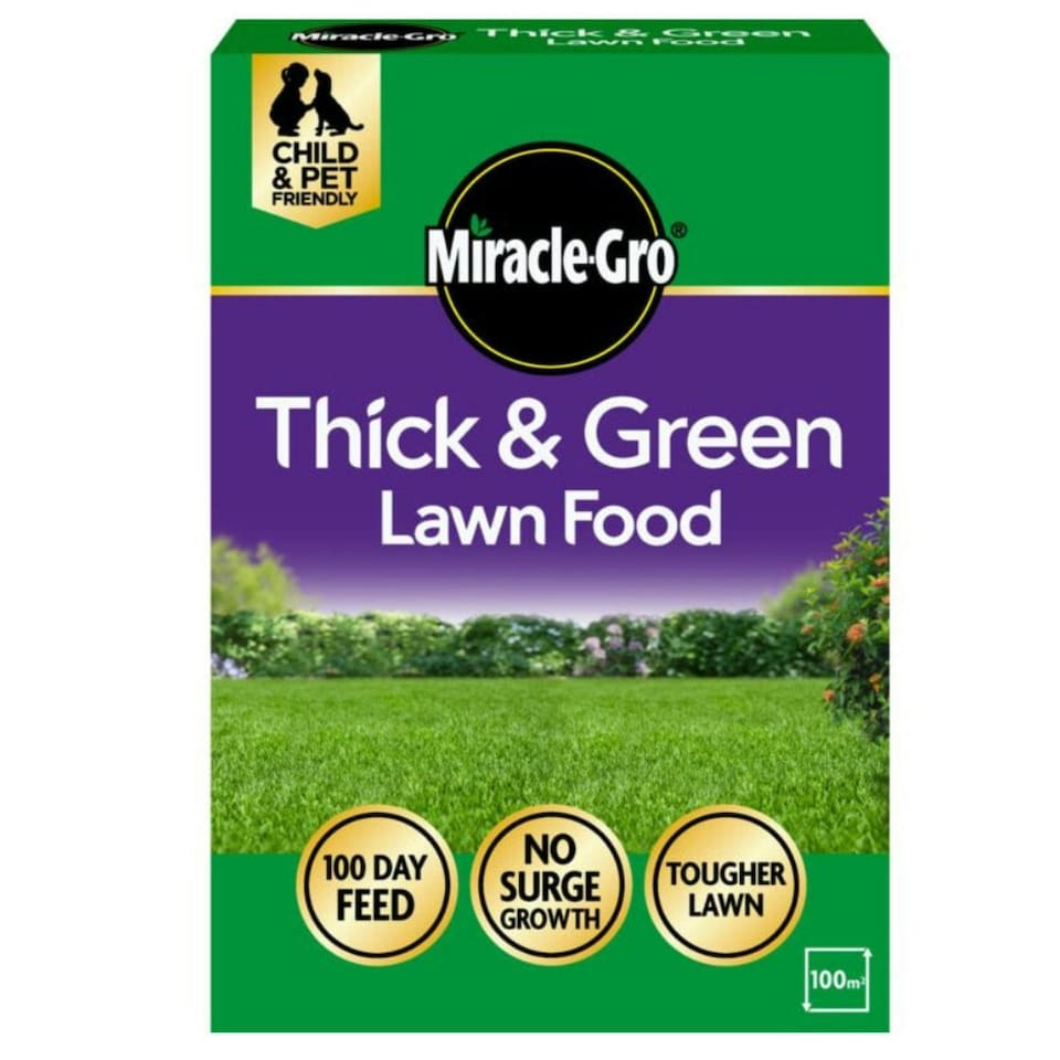 image 1 of Miracle-Gro® Thick and Green Lawn Food 100m2