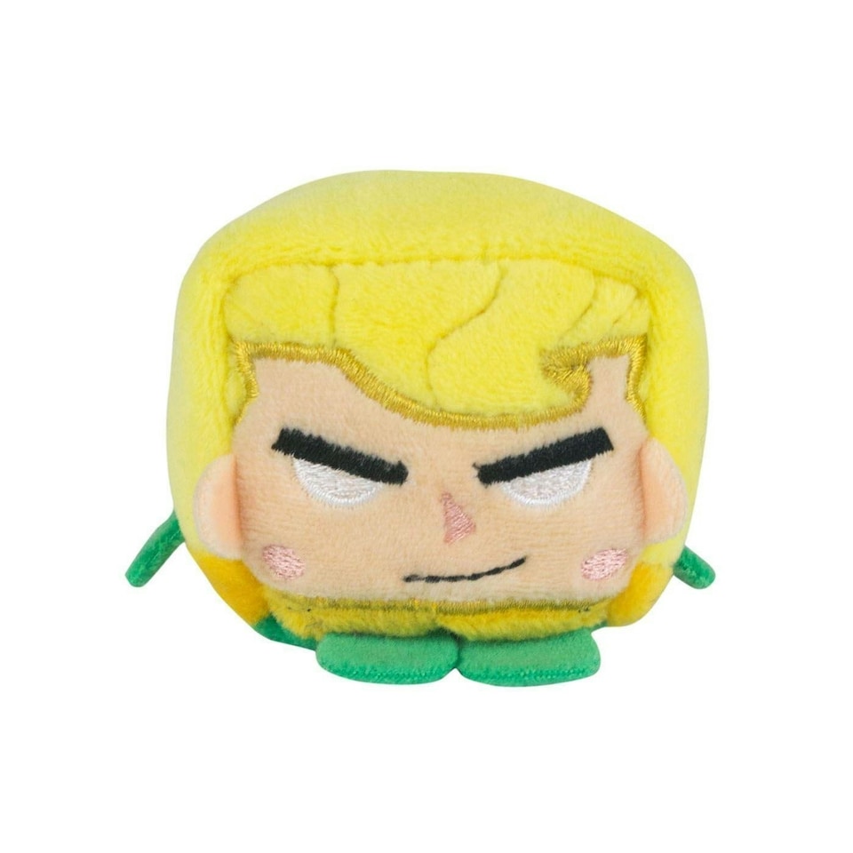 Aquaman Kawaii Cubes Character Plush Toy - Yellow - One Size