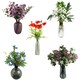 image 4 of Pegdev Pack of 6 90cm Artificial Hainan Elaeocarpus Stem Green Foliage