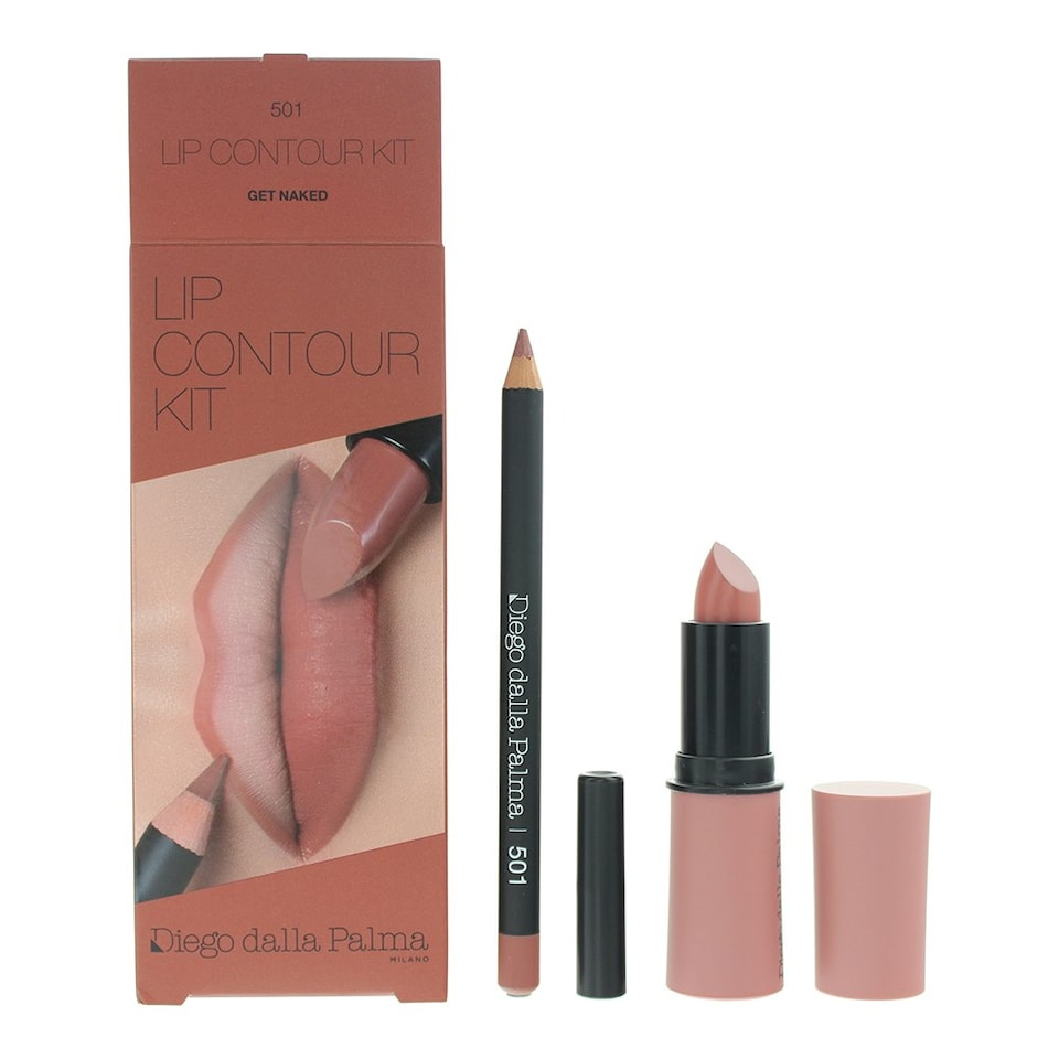 Diego Dalla Palma Lip Contour Kit Nude 01 2 Piece Gift Set: Lipstick 4g - Lip Liner 1.1g N/A