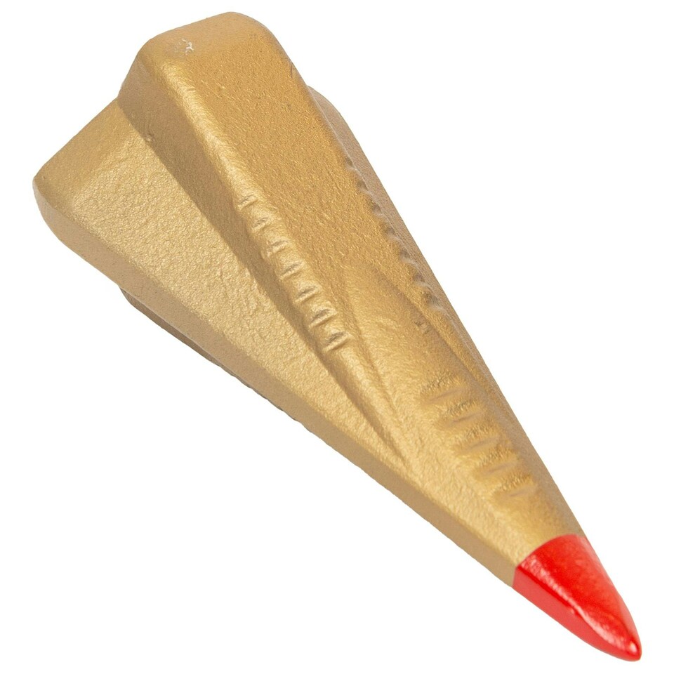 image 1 of Harbour Housewares Steel Wood Splitting Wedge - 1.8kg - Gold