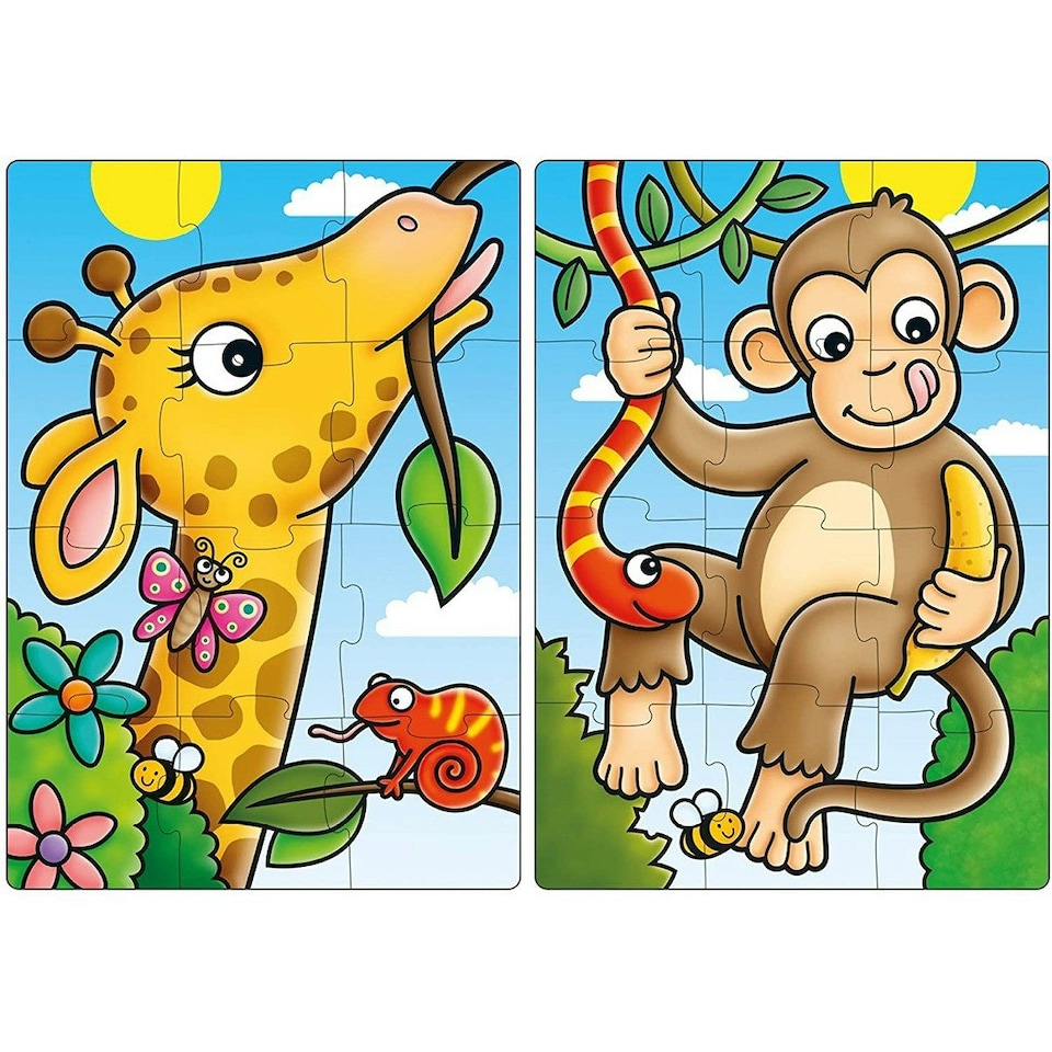 image 1 of Orchard Toys First Jungle Friends Jigsaw Puzzles