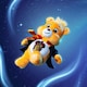 image 2 of Care Bears x Harry Potter 22cm Tenderheart as Gryffindor Plush Toy Collector Gift