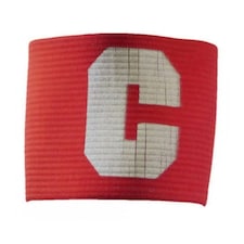 JUNIOR CAPTAINS ARMBANDS JNR - RED - Cartasport - FBCAJS
