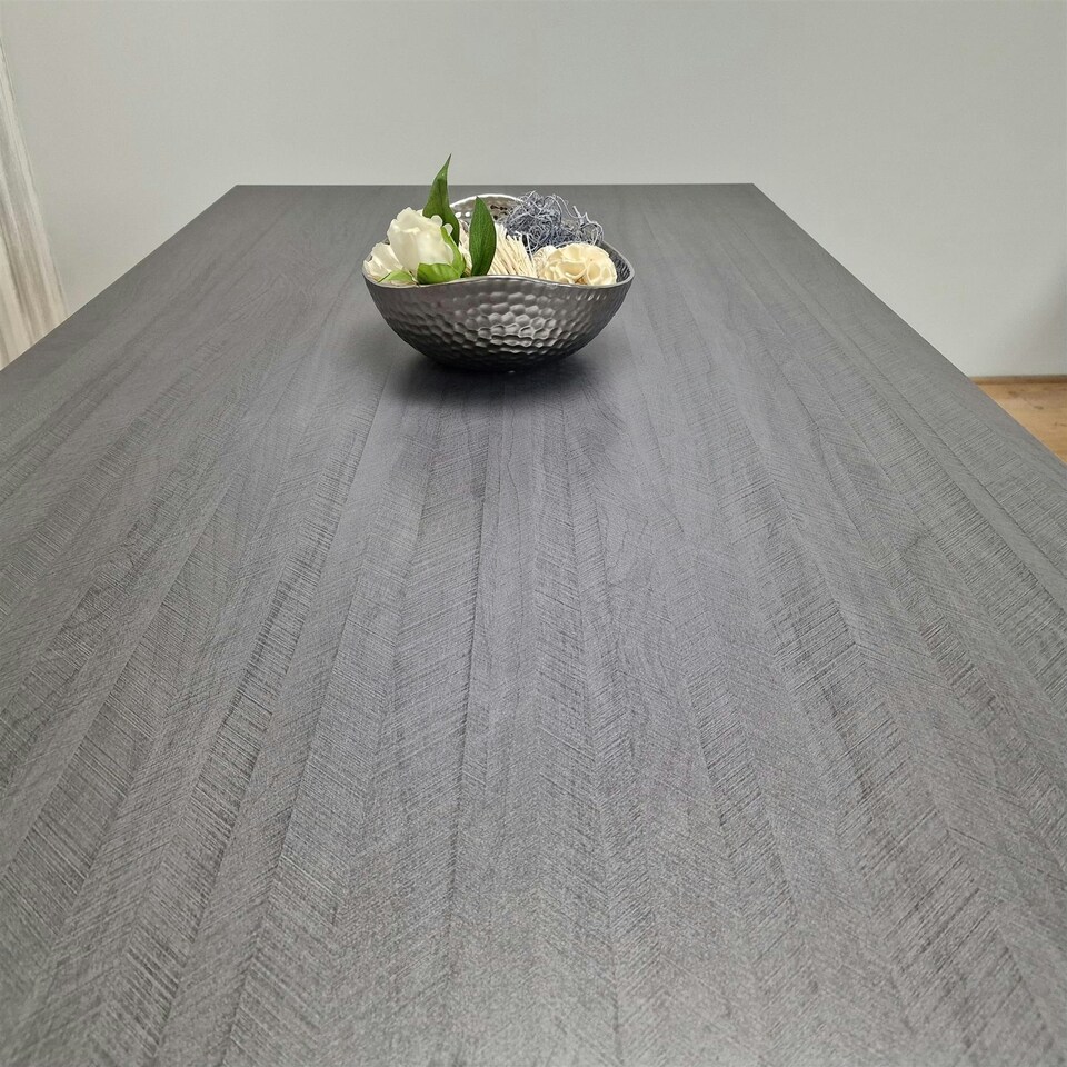 image 1 of Dining Table Set with 2 Benches Dining Room and Kitchen table set of 2 Grey