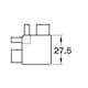 image 2 of FittingsCo, Gola C Profile External Corner Connector, Single Piece, Black Anodised