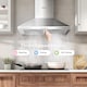 image 2 of Comfee 3-Speed Stainless Steel Range Hood With LED Light - 60cm