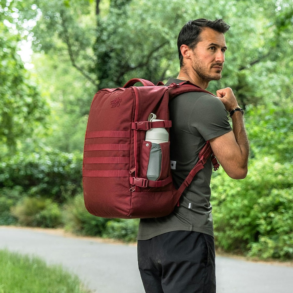 image 1 of Military Backpack 44L Marrakech Red
