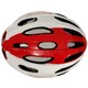 image 5 of AWE AweSprint In Mould Adult Bike Helmet White/Red 58-61cm Crash Guarantee* White | L