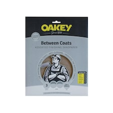 Oakey Between Coats Finishing Sandpaper 230 X 280mm Assorted (3) - Multi Colour - 230 x 280mm