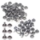 image 1 of 4mmx4mm Double Cap Rivets, Tubular Metal Studs for DIY Projects - 100pcs