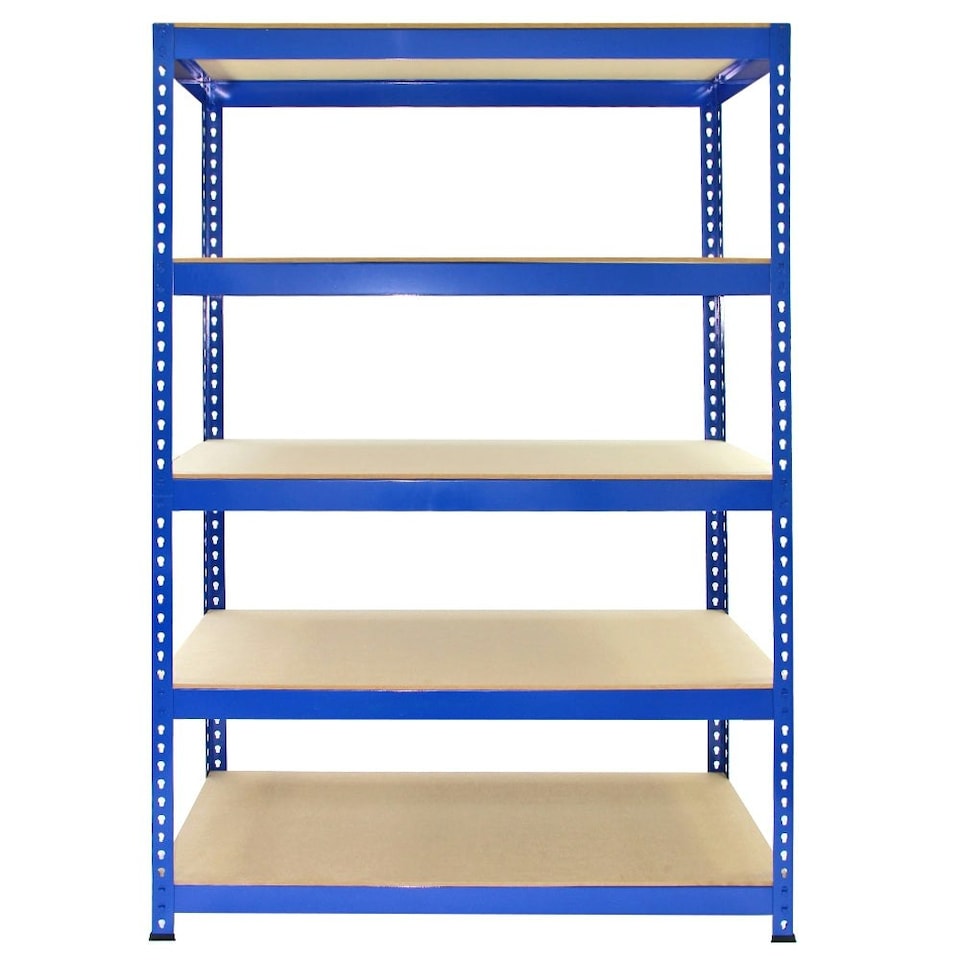 image 1 of 3 x Q-Rax Blue 120 x 50 x 180cm & 2 x Racking Blue 90 x 50 x 180cm Blue