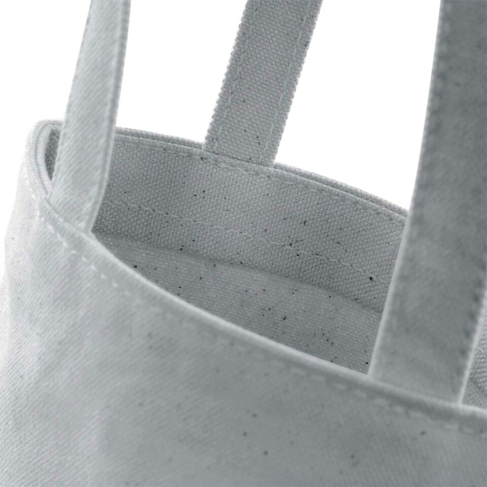 image 1 of Westford Mill Cotton Bottle Bag - Light Grey - One Size