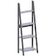 image 1 of Vida Designs Bristol 4 Tier Step Ladder Bookcase Display Storage, Grey
