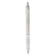 image 1 of MidOcean Manors Rubber Grip Ballpoint Pen - Transparent White - One Size