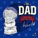 image 4 of Dad Out of This World Father Day Adorable New Me to You Bear Greeting Card