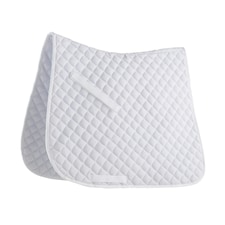 Roma Grand Prix All Purpose Saddle Pad - White - Full